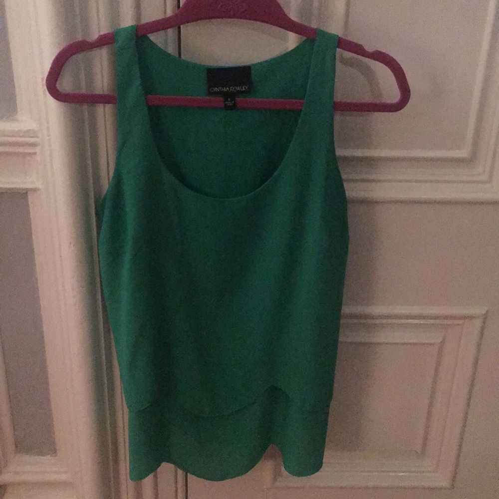 Cute Scallop Detail Cynthia Rowley Top
